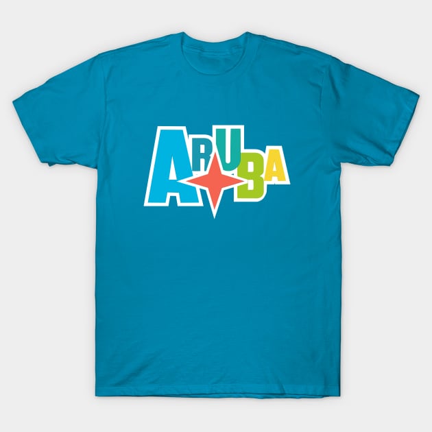 Aruba T-Shirt by HarlinDesign